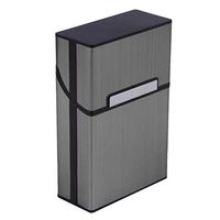 Portable Cigarettes Slim Aluminum Cigarette Case Cigar Tobacco Holder Box Storage Container Smoking Accessories