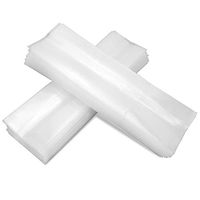 200 Clear Gusset Treat Bags (4 x 2.5 x 9.5 Inch) - 1.2 Mil Party Favor Plastic Bag for Food, Treat, Candy, Cookies - Transparent and Food Safe Plastic Storage Bags with Twist Ties CELLO4x2-1/2x9-1/2