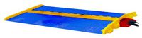 Cross-Guard CPRL-5-Y Polyurethane ADA Compliant Rail for Linebacker 5 Channel Heavy Duty Cable Protectors, Yellow