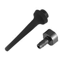 HEALLILY Silicone Enema Vaginal Anal Cleaner Douche with Enema Nozzle Tips for Men and Women (Pointed Spout)