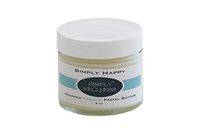 Simply HAPPY Whipped Tallow Facial Butter w/CoQ10 (2oz glass jar) NO Chemicals or Preservatives - 100% Natural - UNSCENTED - Treats Eczema, Psoriasis, Rosacea, Scars, Deratitis, Rashes