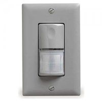 WattStopper WS-250-G Motion SensorPassive Infrared Wall Switch Sensor120/277V Gray-2PK