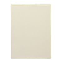 American Crafts A6 Card and Envelope Set - Scrapbooking Essential Stationery Pack - 4.75" x 6.5" - Ivory, 40 Pieces