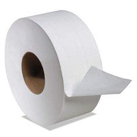 Boardwalk 59GREEN Boardwalk Green Jumbo Bathroom Tissue, 2-Ply, White, 1000 ft, 12/Carton