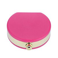 Contact Lenses Case, Mini Contact Lens Holder Eye Care Lenses Case Set Cute Lovely Travel Kit Box(Rose Pink)