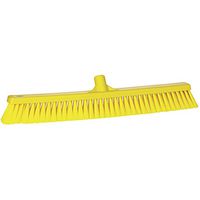 Vikan 31996 Fine Sweep Floor Broom Head, Polypropylene Block, 23-1/2" Polyester Bristle, Yellow