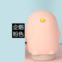 Food Grade Soft Silicone Hand Warmer Silicone Water Filling Handbag-Little Penguin Pink