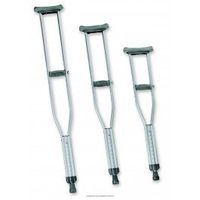 Quick-Change Crutches-Style Tall Height Adjusts 51" - 59" Fits Users 5' 10" - 6' 6" Weight Capacity 350 lb - Case of 16