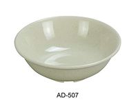 Yanco AD-507 Ardis Rim Soup Bowl, 32 oz Capacity, 7.5" Diameter, 2.5" Height, Melamine, Pack of 48