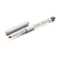 Ecurson Nail Art Tips UV Gel Crystal Acrylic Painting Drawing Pen Polish Brush Pen Tool (D)