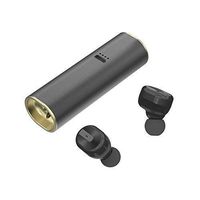True Wireless Earbuds, LEELVIS Mini Noise Cancelling In-ear Bluetooth Headphone, Sweat-proof Earphone with Microphone(S3 - Black)