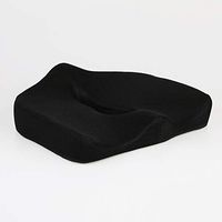 ZUEN Memory Foam Seat Cushion, Orthopedic Memory Foam Seat Cushion Perfect for Your Office Chair and Sitting On The Floor Gives Relief from Tailbone Pain,B