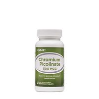 GNC Chromium Picolinate 500mcg, Vegetarian Tablets, 90 ea