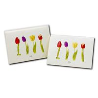 Earth Sky + Water - Tulips Notecard Set - 8 Blank Cards with Envelopes