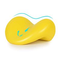 AIYLY Neck Massager Stretching Pillow,Pressure Relief Shoulder Chiropractic Pillow Cervical Spine Relieve,Tissue Massage Therapy Pain Relief, Yello