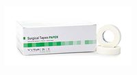 Medical Tapes. Case of 288 Surgical Tapes 1/2" x 10 yds. Non-sterile Paper Tape for dressings and Medical Devices. Pressure-Sensitive Adhesive Tapes. Hypoallergenic, Latex-Free.