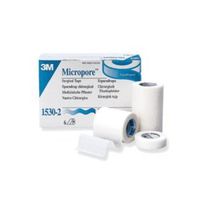 Micropore Surgical Tape 1in x 1 1/2yd (100 Rolls per Box)
