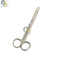 G.S OPERATING SCISSORS 6.5” BLUNT/BLUNT CURVED ECONOMY BEST QUALITY
