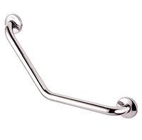 Yunzhicheng SUS304 Stainless Steel Bathroom Bathtub Tub Shower Handgrip Safety Handle Bath Grip Grab Bar,Curved,Polished Finished