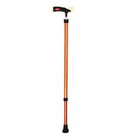 Crutches Canes Adjustable Aluminum Alloy Anti-Skid and Durable Elderly Stick Walking Stick Stretching Device, Bearing Weight About 90KG (Color : Bronze)