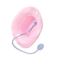 QBYLYF Sitz Bath Hip Bath Tub Flusher Bath Basin Fumigation Medical Grade Seatz Bath for Pregnant Women Hemorrhoids Patients On The Toilet Hip Bath Tub & Flusher (Color : Pink)