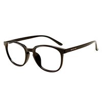 Meijunter Myopia Glasses Bamboo Wood Temple Eyewear Round Frame Retro Eyeglasses