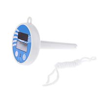 Mwergkou Pool Spa Digital Floating Waterproof Solar Thermometer with Fahrenheit & Celsius