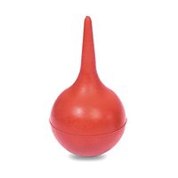ReFaXi Rubber Suction Ear Washing Ball Syringe Squeeze Tool (Orange, 30ml)