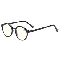 Norperwis Spring Hinges UV Protection,Blue Light and Glare Blocking, Scratch Resistant Lens Computer Reading Glasses Readers (black, 0.00)