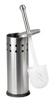 Home Basics Vented Stainless Steel Toilet Brush Holder