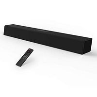 Soundbar, MEGACRA Sound Bars for TV Sound bar Wired & Wireless Bluetooth 5.0 Speakers (32-Inch, Included Optical Cable, 2019 Updated Version) (Renewed)