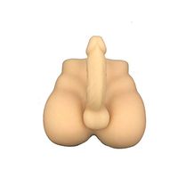 Muajsia Portable Lifelike Women Adult Toy 3D Realistic Man Torso Doll for Women Long-Lasting