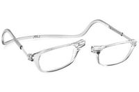 Clic Magnetic Reading Glasses in Clear ; +1.25
