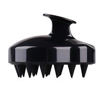 Multi-use Silicone Shampoo Massage Brush,for Human Hair&Pets,Reduce Stress|Promotes Hair Growth (Black)