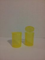 12 Piece Set 19 Dram Transparent Yellow PoP SqueezeToP Open Rx Pill Bottles Prescription Crafts Coins Storage Medicine Containers 11 Assorted Colors U Pick