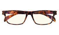 Blue Light Blocking,Reduce Eyestrain,UV Protection,Computer Reading Gaming Glasses Unisex(Tortoise,Amber Tinted Lenses) +4.0