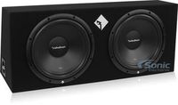Rockford Fosgate R1-2x12 Dual Prime R1 12" 300 Watt Loaded Enclosure