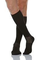 Relaxsan 550L (Black, Sz.2) Diabetic knee socks with X-Static Silver fiber, 100% Made in Italy