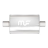 Magnaflow 11215 Satin Stainless Steel 2.25 Oval Muffler by Magnaflow