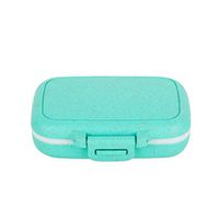 Idomeo Pill Case Storage Box 3 Compartment Travel Portable Medicine Divider Organizer Pill Cases