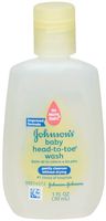 Johnson's Baby Wash, Head-to-Toe, 1 Ounce  (Pack of 3)
