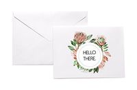 Hello There Floral Stationery Note Card Set