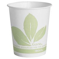 Solo R53BB-JD110 5 oz Bare Waxed Paper Cold Cup (Case of 3000)