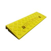 Rubber Car Curb Ramps Hospital Wheelchair Ramp, Color Plastic Car Uphill Pad, Portable Non-slip Rainproof Terrace Garden Step Curb Ramp (Size: 47.5 15 3cm) Threshold Ramp Kit Set for Driveway- 1PC