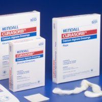 Kendall Curasorb Calcium Alginate Dressing 4X5 1/2 - Box of 10 - Model 9240