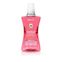 Method 4x Concentrated Laundry Detergent, Spring Garden, 53.5 Ounce, 66 Loads