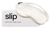 Slip Pure Silk Sleep Mask, White - 100% Pure Mulberry Silk 22 Momme Eye Mask with Elastic Band from Slip Pure Silk Pillowcase