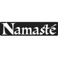 Chase Grace Studio Namaste Meditation Zen Yoga Spiritual Vinyl Decal Sticker|White|Cars Trucks Vans SUV Laptops Wall Art|7" X 3"|CGS366