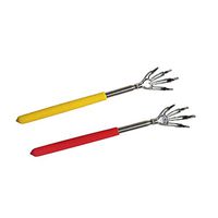3pcs Free Shipping New Convenient Claw Telescopic Ultimate Stainless Steel Back Scratcher extendible Tickler Stick