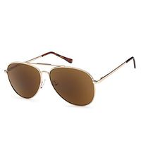 VVDQELLA Reader Sunglasses, Aviator Stylish Men's & Women's Full Frame UV400 Protection Brown Lens Outdoor Reading Glasses